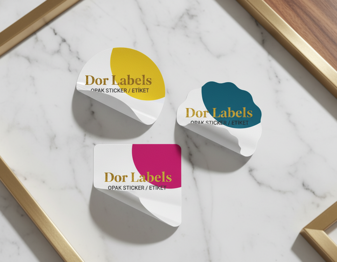 Opak Sticker / Etiket